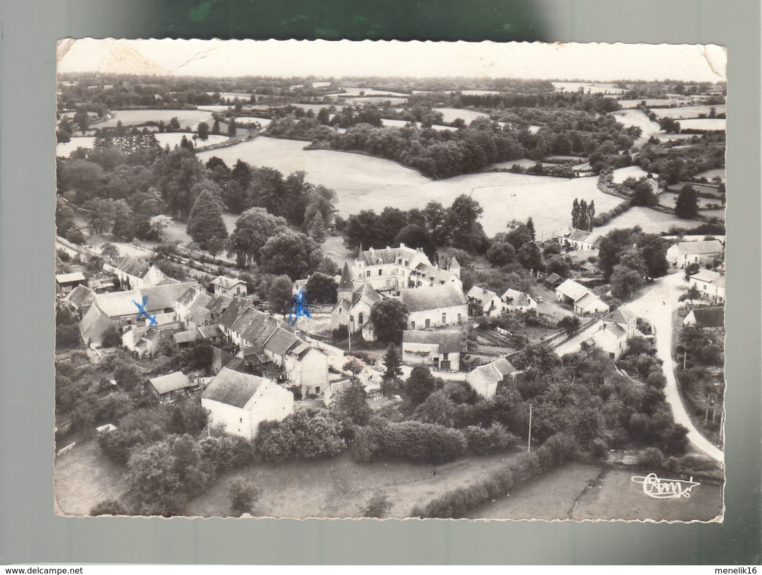 CP - 23 - La Chapelle-Baloue  - Vue Générale Aérienne - Autres & Non Classés