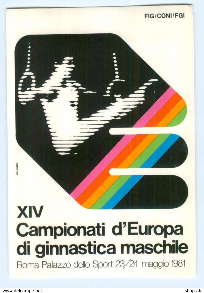 Y11798/ Rom  Campionati D`Europa Di Ginnastica Maschile 1981 Turnen Ringturnen - Sonstige & Ohne Zuordnung