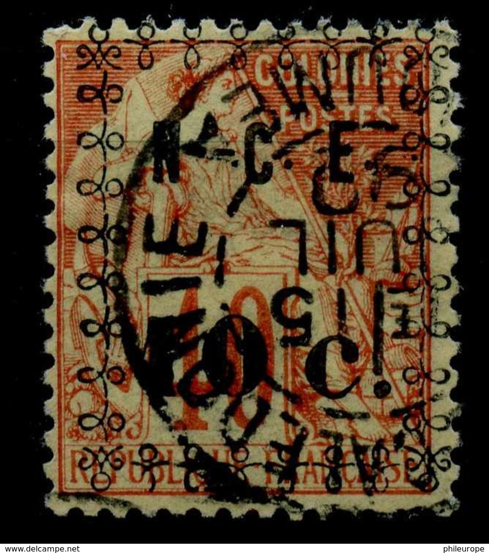 Nouvelle Caledonie (1891) N 13 (o) - Used Stamps