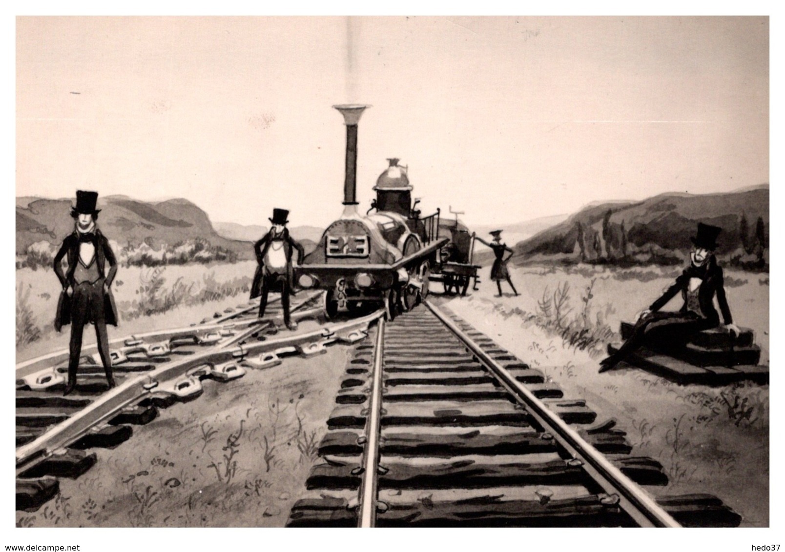 Thème Chemin De Fer - Les Progrès De La Locomotion - Ouvrages D'Art