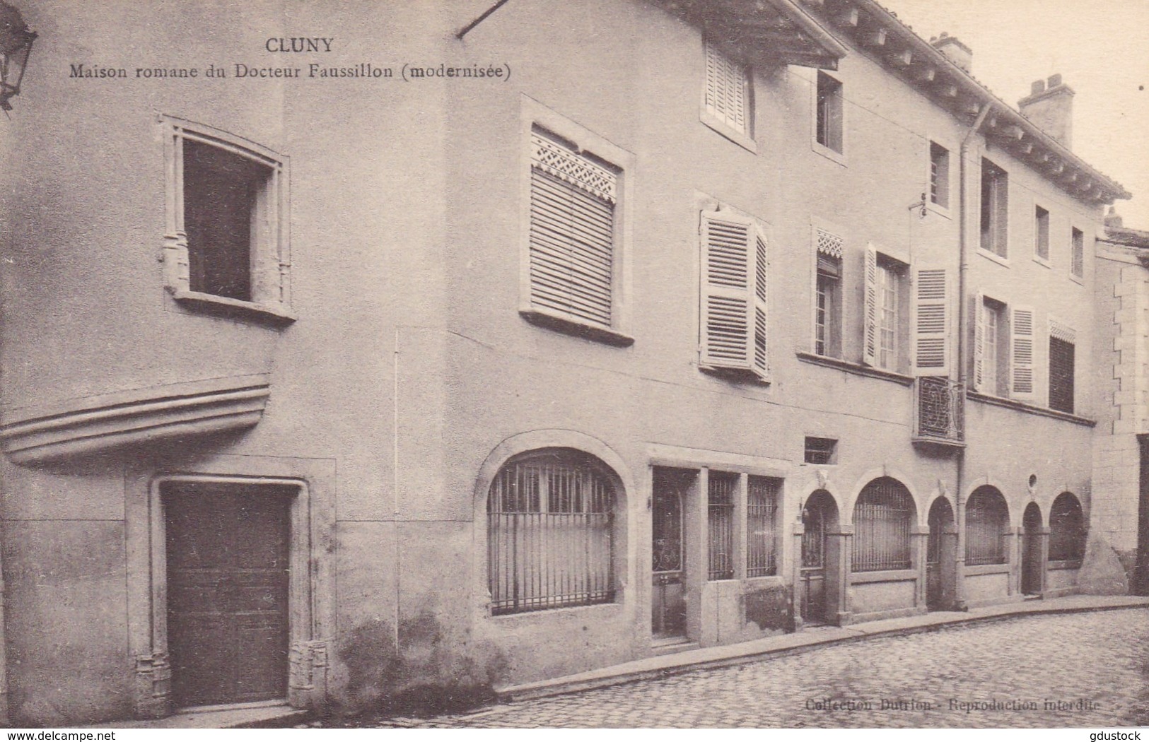 Saône-et-Loire - Cluny - Maison Romane Du Docteur Faussillon (modernisée) - Cluny