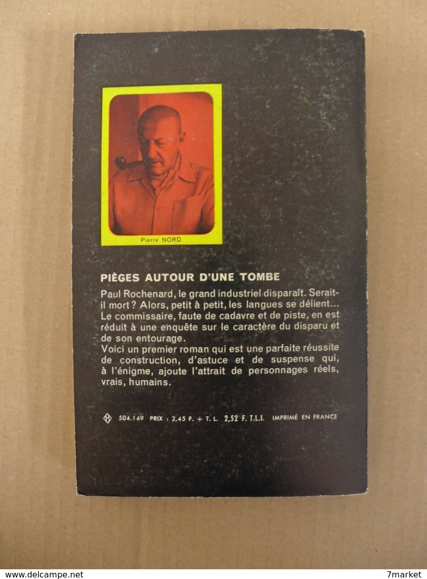 Maurice Ellabert - Pièges Autour D'une Tombe / éd. Librairie Arthème Fayard - 1963 - Arthème Fayard - Autres