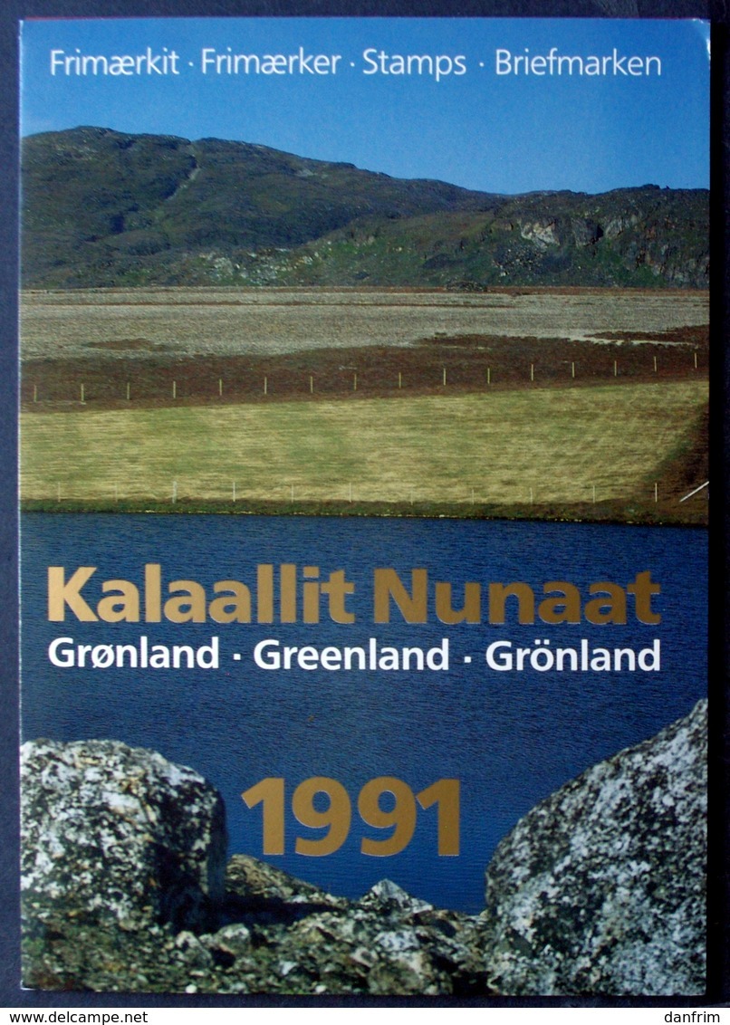 GREENLAND 1991 Year Pack  Complete Map, (**)  ( Lot Kas) - Volledige Jaargang