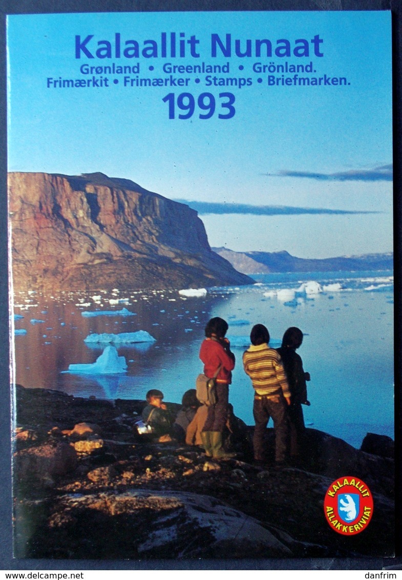 GREENLAND 1993 Year Pack  Complete Map, (**)  ( Lot Kas) - Komplette Jahrgänge