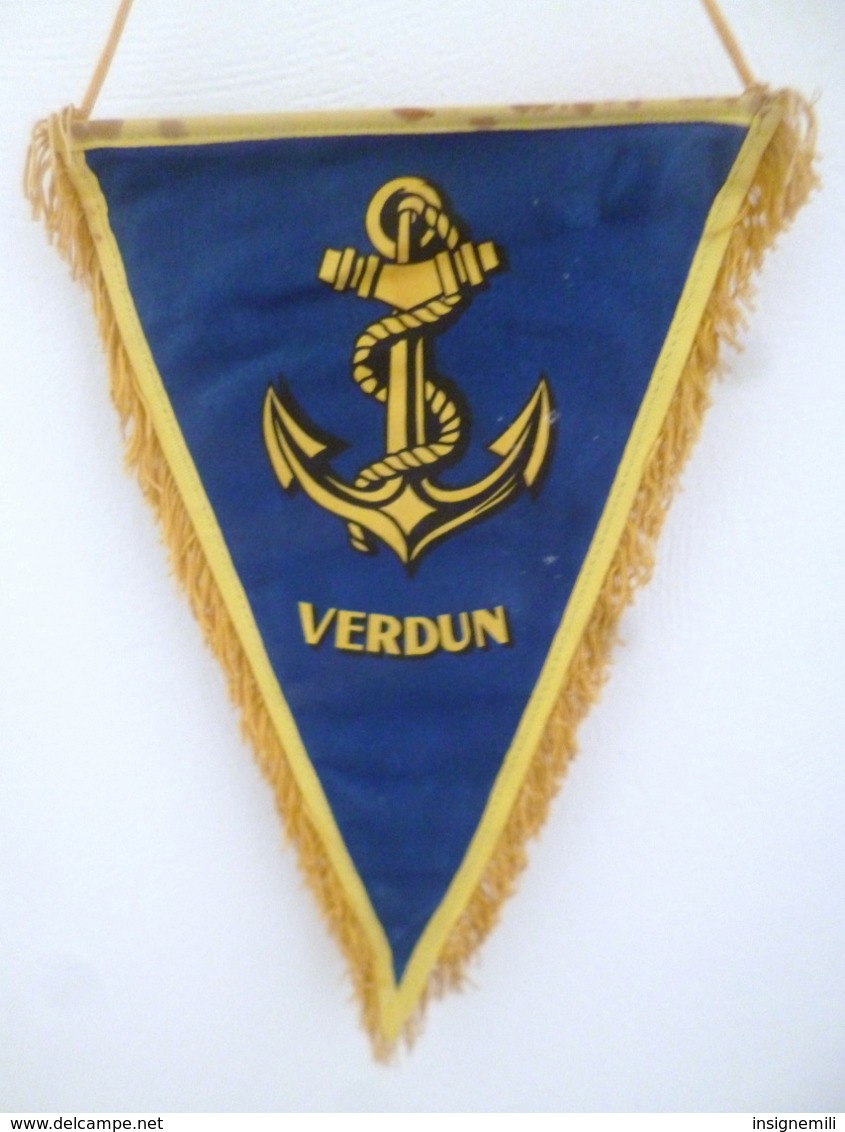 FANION 3° RAMA VERDUN REGIMENT D' INFANTERIE DE MARINE - Drapeaux