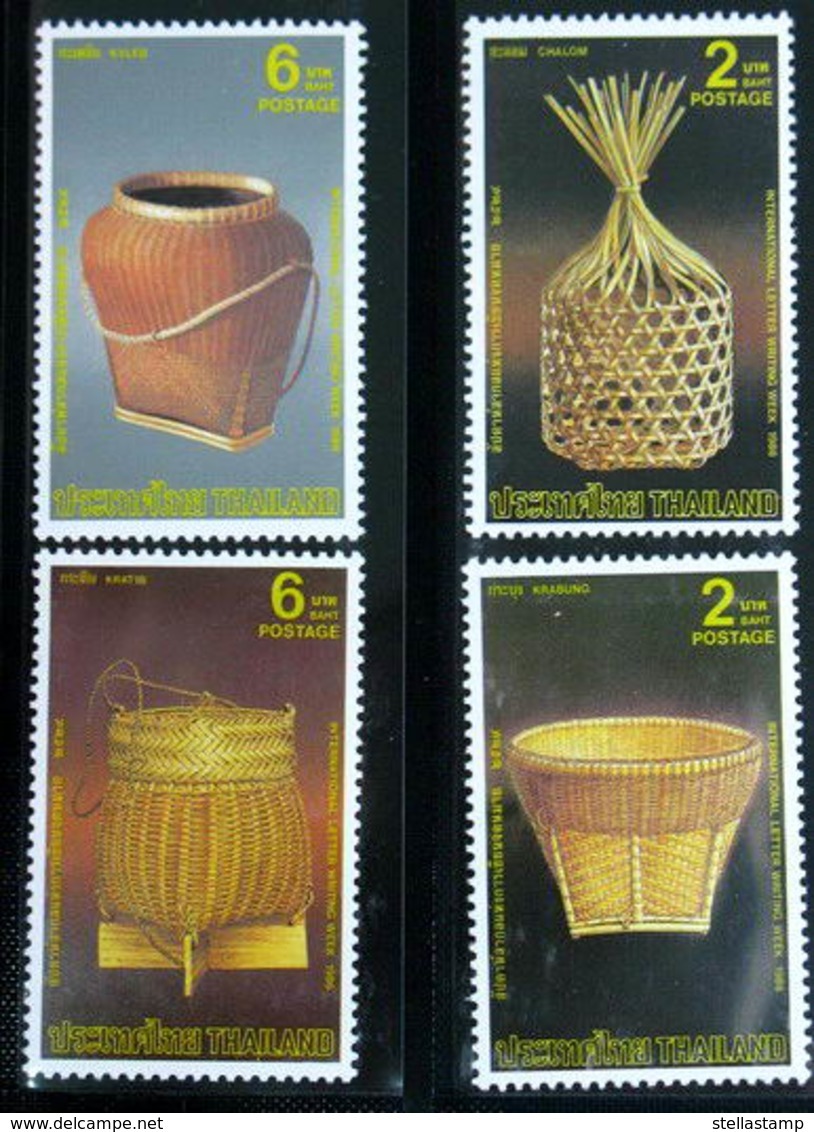 Thailand Stamp 1986 Internatinal Letter Writing Week - Thailand