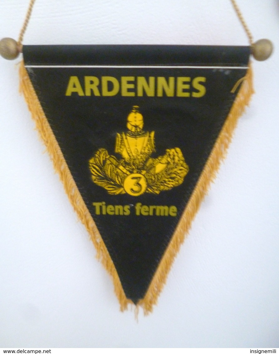 FANION 3° RG REGIMENT DU GENIE ARDENNES - Drapeaux