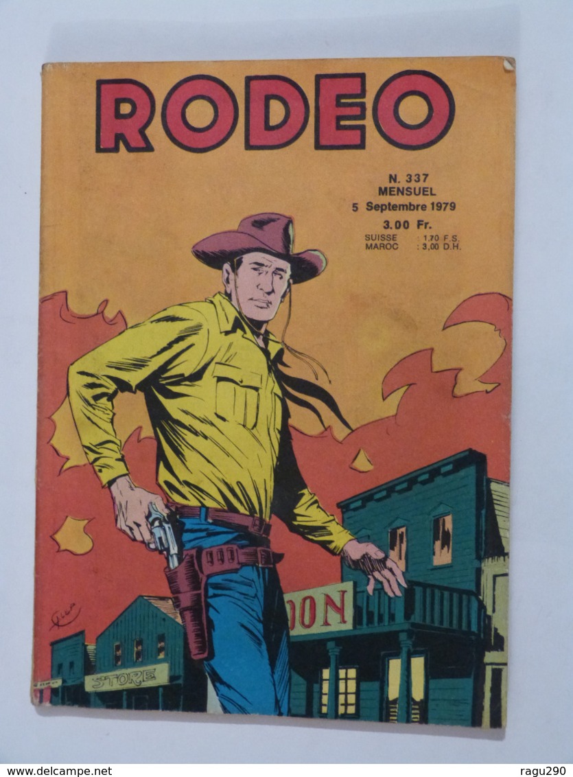 BD  ---    RODEO  N° 337  Avec  TEX WILLER - Rodeo