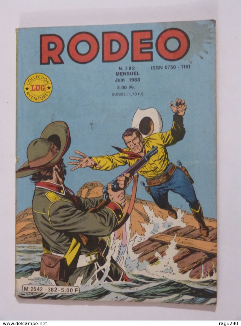 BD  ---    RODEO  N° 382 Avec  TEX WILLER - Rodeo