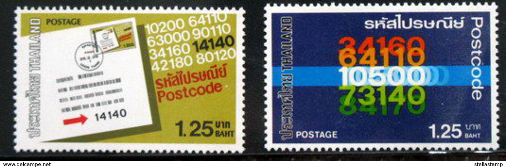 Thailand Stamp 1983 Postcode - Thailand