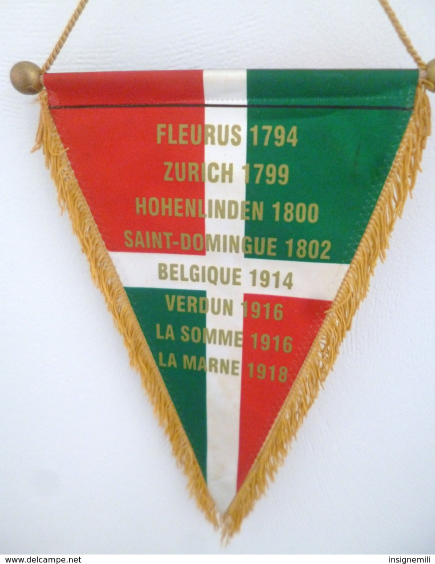 FANION 110° RI REGIMENT D' INFANTERIE - Drapeaux