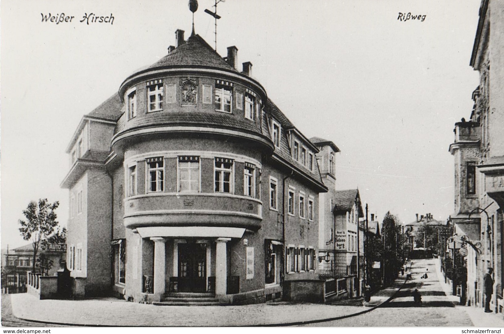 Repro Foto Dresden Weißer Hirsch Rißweg Steglichstraße Maison Chic Bautzner Straße Landstraße Paul Schmidt Kolonialwaren - Sonstige & Ohne Zuordnung