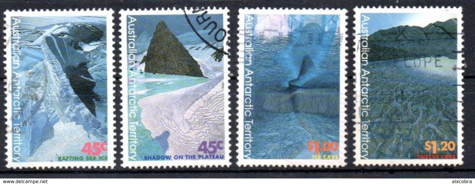 AAT Australian Antarctic Territory Michel 106-109 1996 USED - Usados