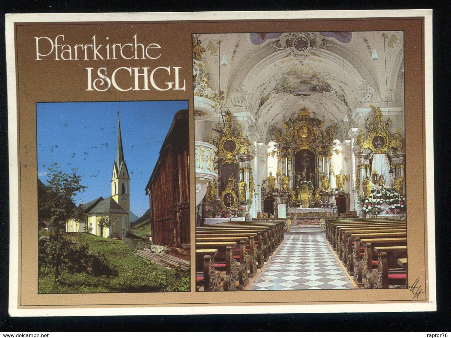 CPM Autriche ISCHGL Pfarrkirche St. Nikolaus Multi Vues - Ischgl