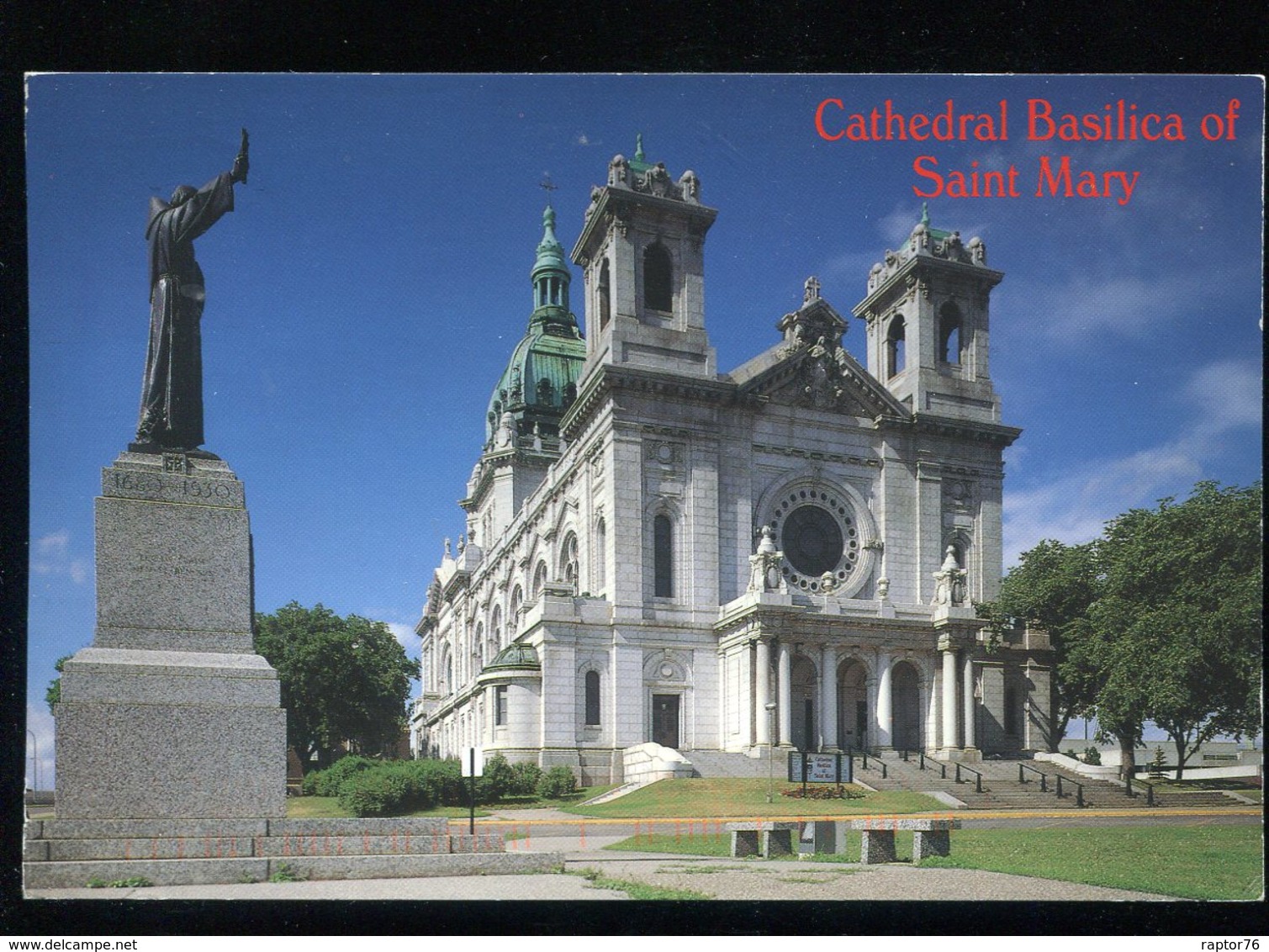 CPM Etats Unis MINNEAPOLIS Cathedral Basilica Of Saint Mary - Minneapolis