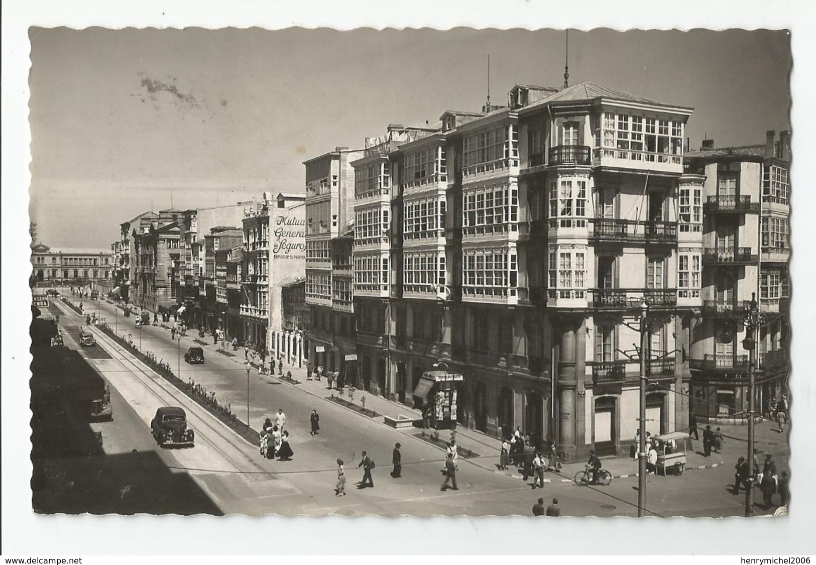 Espagne Espana - La Corunia Rue  Juana De Vega ( Galicia ) - La Coruña