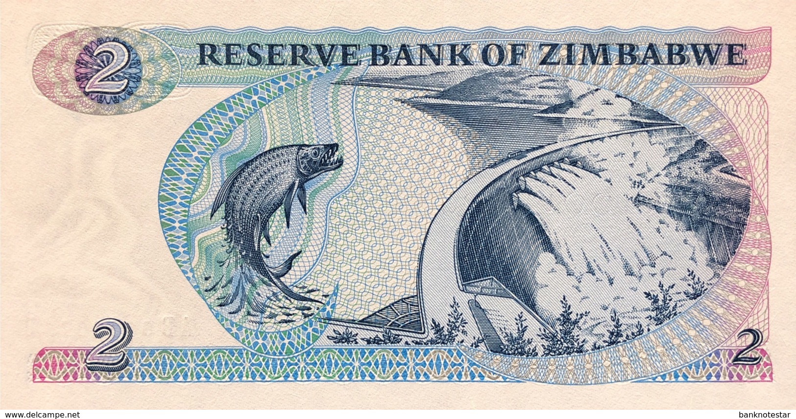 Zimbabwe 2 Dollars, P-1b (1983) - UNC - Sign.2 - Simbabwe