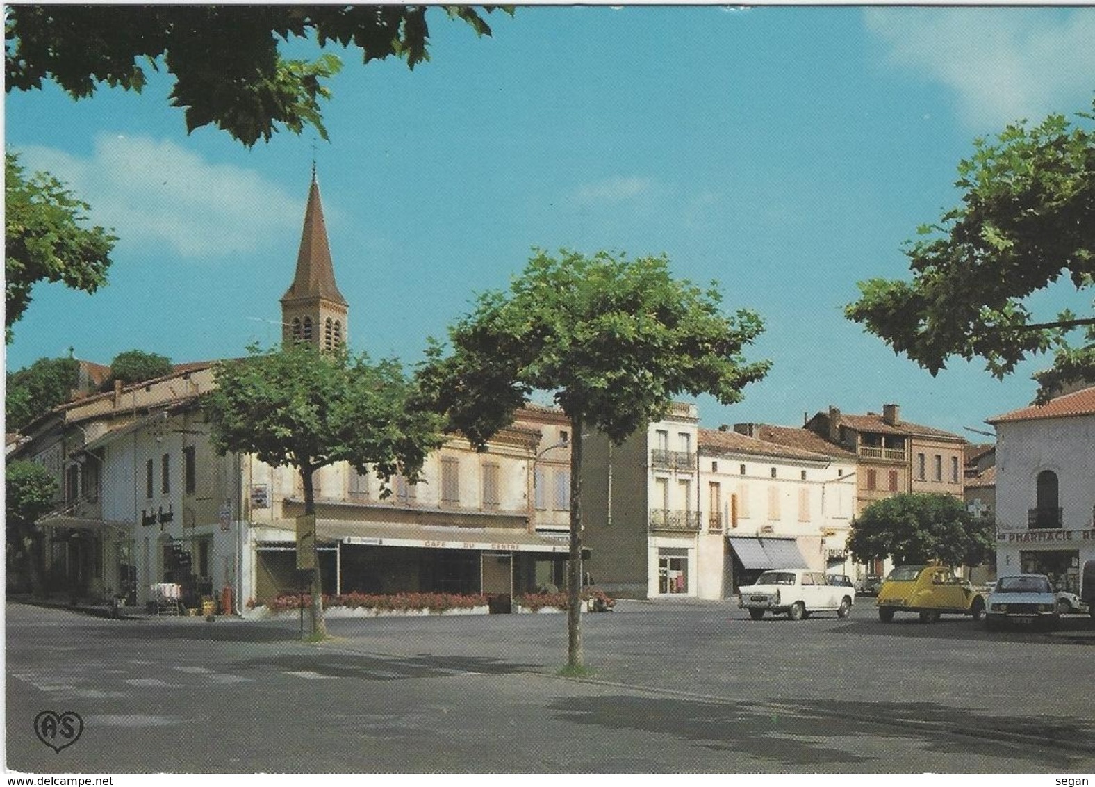 SAMATAN    LA PLACE THIERS - Autres & Non Classés