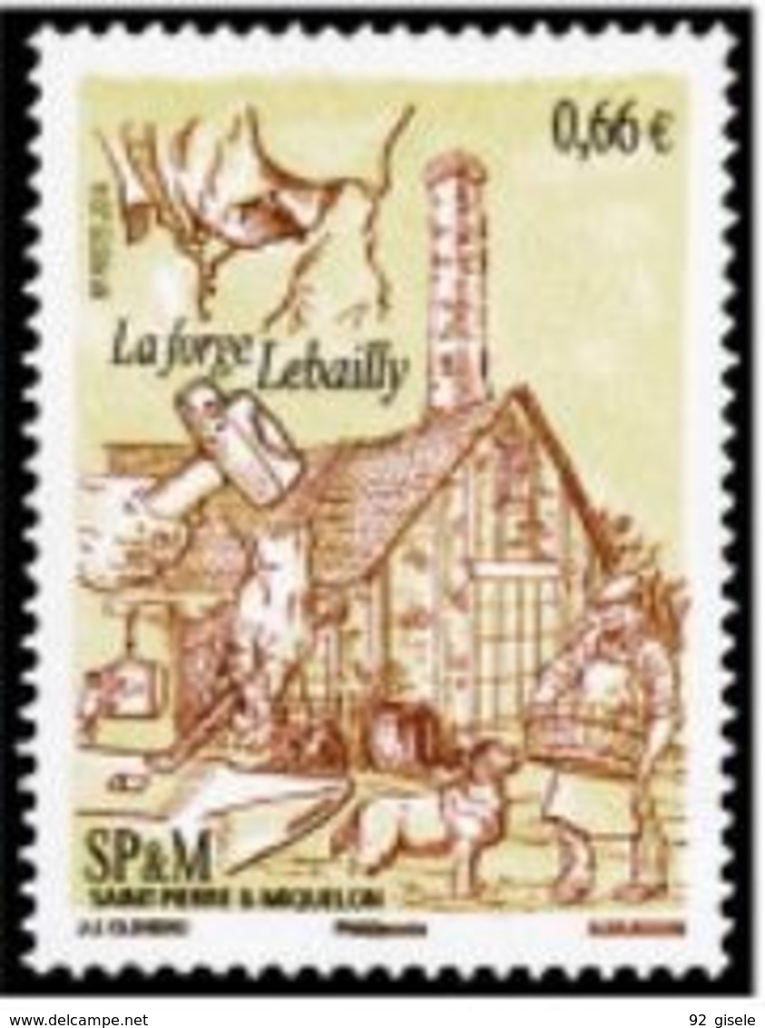 SPM YT 1108 " La Forge Lebailly " 2014 Neuf** - Unused Stamps