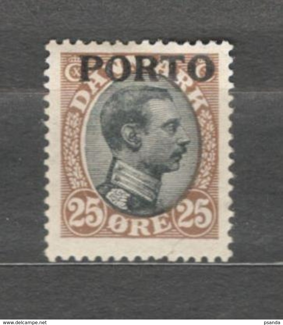 Denmark - 1921 Mino 6  PORTO MLH* - Postage Due