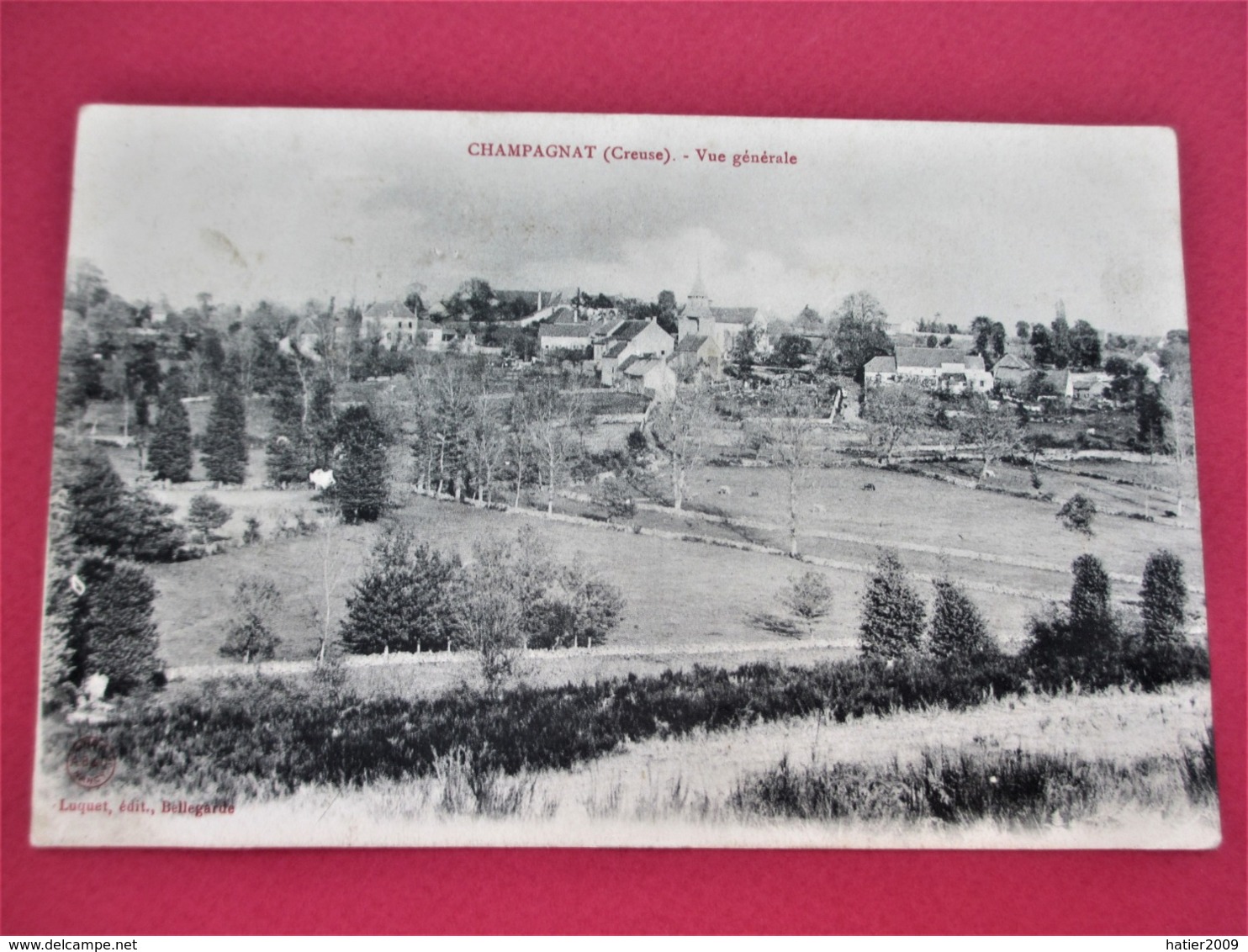 CHAMPAGNAT - Vue Générale  - Voyagée En 1916 - Autres & Non Classés