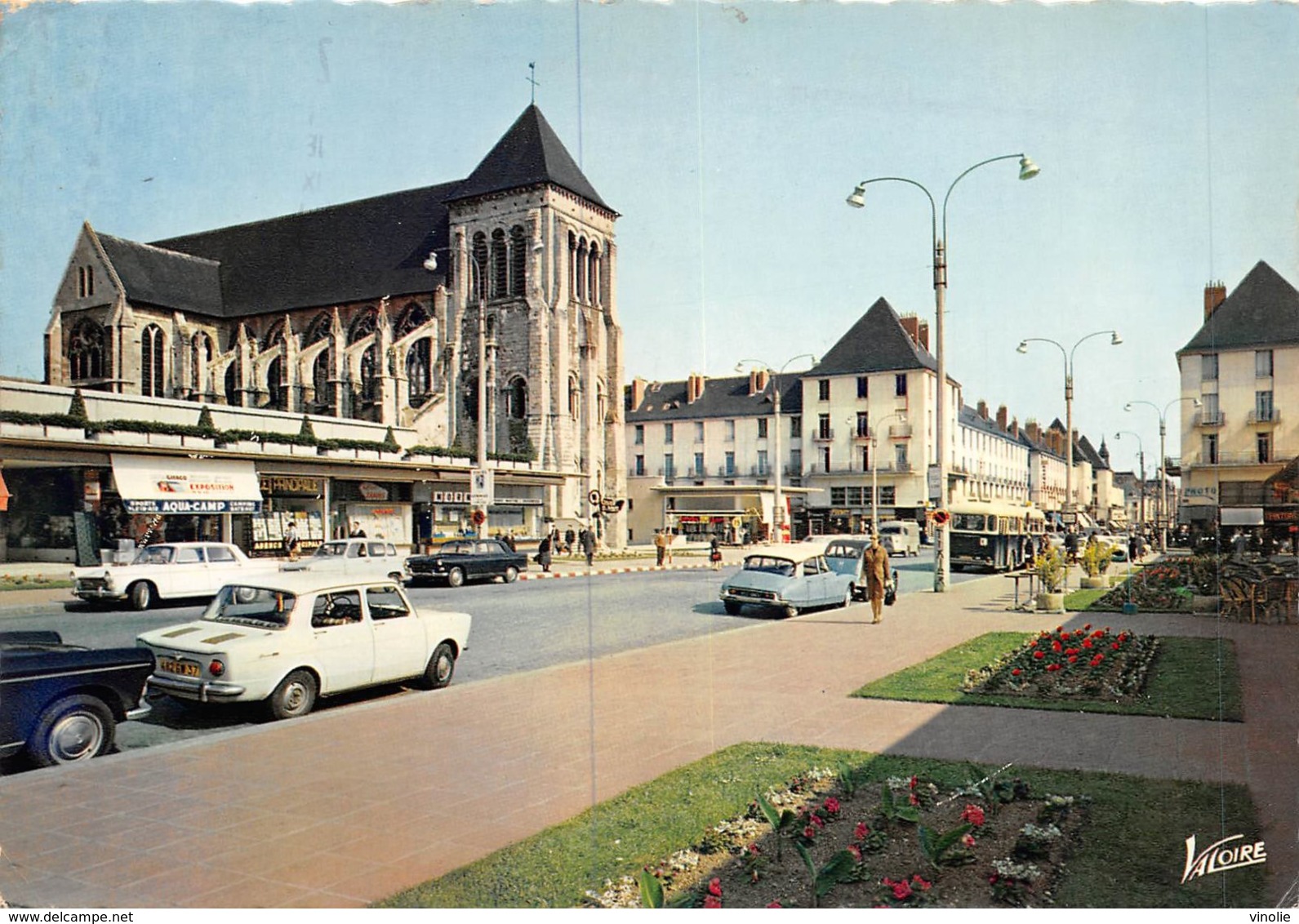 PIE.Z.19-PF.T-1099 : AUTOMOBILES A TOURS. DS CITROËN. SIMCA 1000 - Voitures De Tourisme