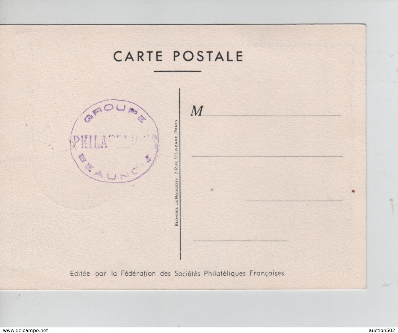 PR7174/ TP 863 Journée Nationale Du Timbre 1950 C.Journée Du Timbre 11/3/50 Facteur Rural Beaune - 1934-1951