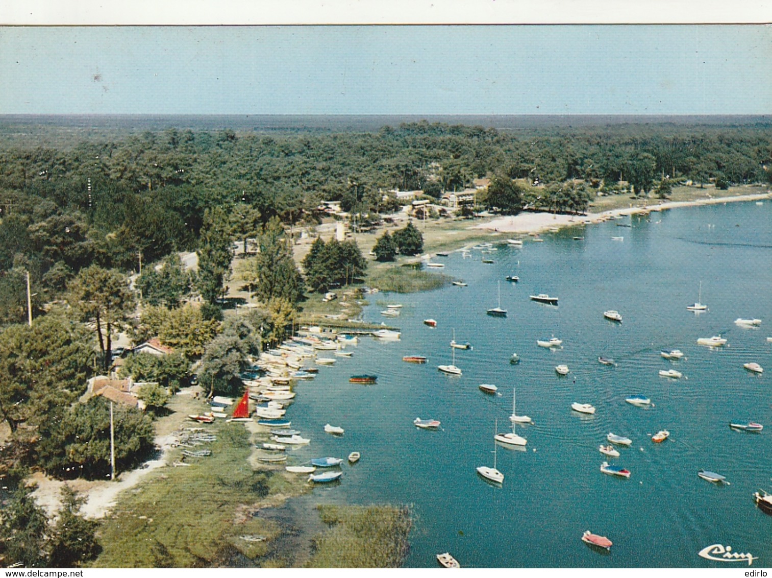 ***  33  *** LACANAU MEDOC  Vue Aérienne Du Moutchic TTB Neuve - Autres & Non Classés