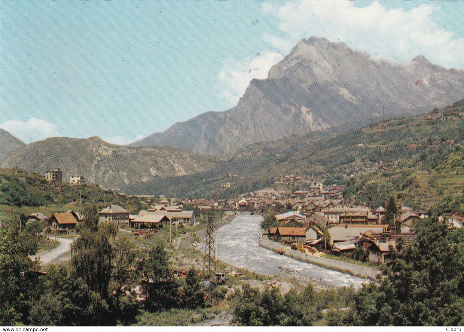 73 Saint Michel De Maurienne, Vue Générale, La Vallée De L'Arc Et Le Perron Des Encombres - Albertville