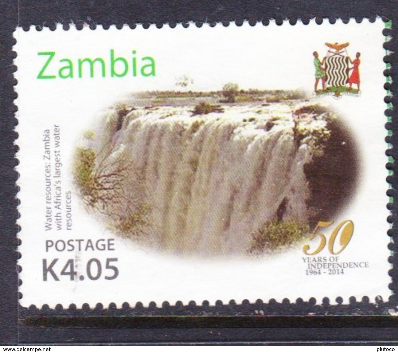 ZAMBIA, USED STAMP, OBLITERÉ, SELLO USADO. - Zambia (1965-...)