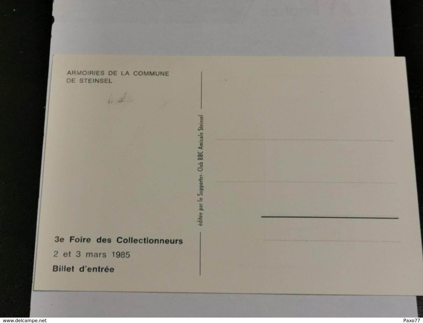 Luxembourg, Commune De Steinsel - Tarjetas Máxima