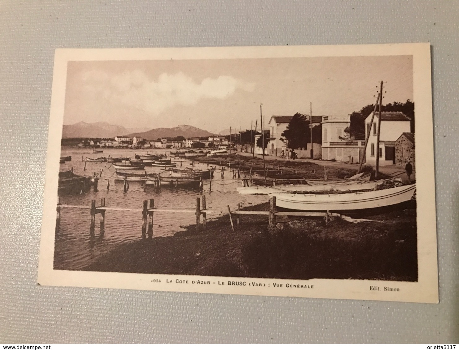 2 Cartes LE BRUSC Vue Générale Les Falaises De La Gardiole - Autres & Non Classés