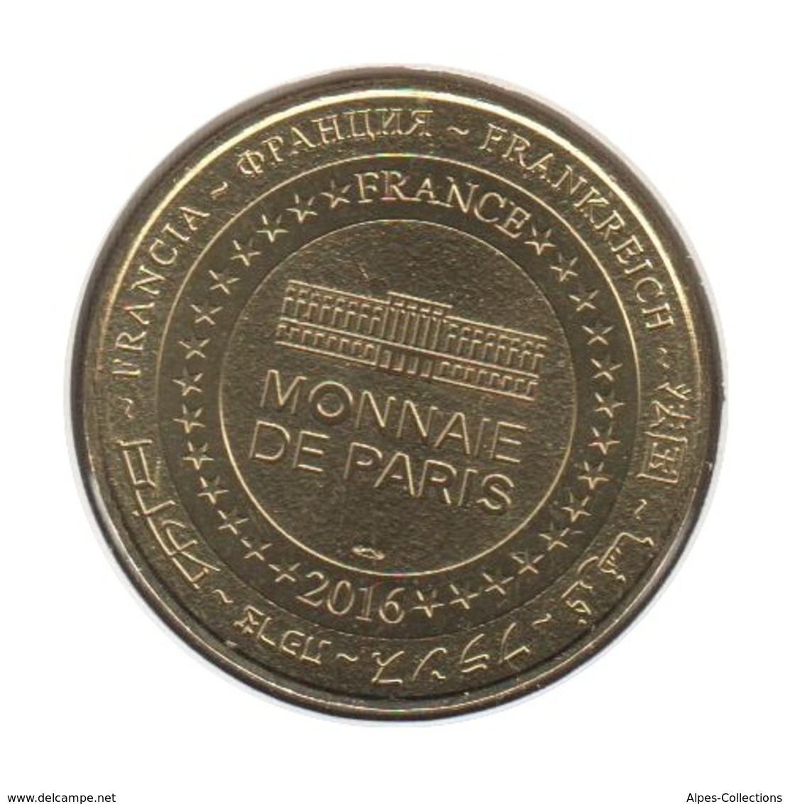 63022 - MEDAILLE TOURISTIQUE MONNAIE DE PARIS 63 - Casino Chardon - 2016 - 2016