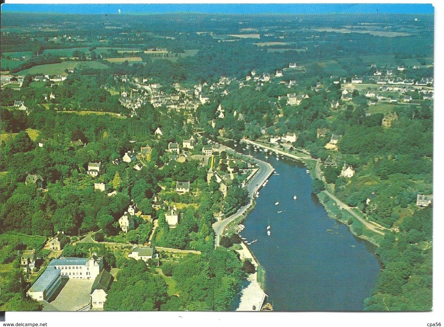 PONT AVEN - Vue Aérienne Du Port - B.E.B. YCA 10102 - VENTE DIRECTE X - Pont Aven