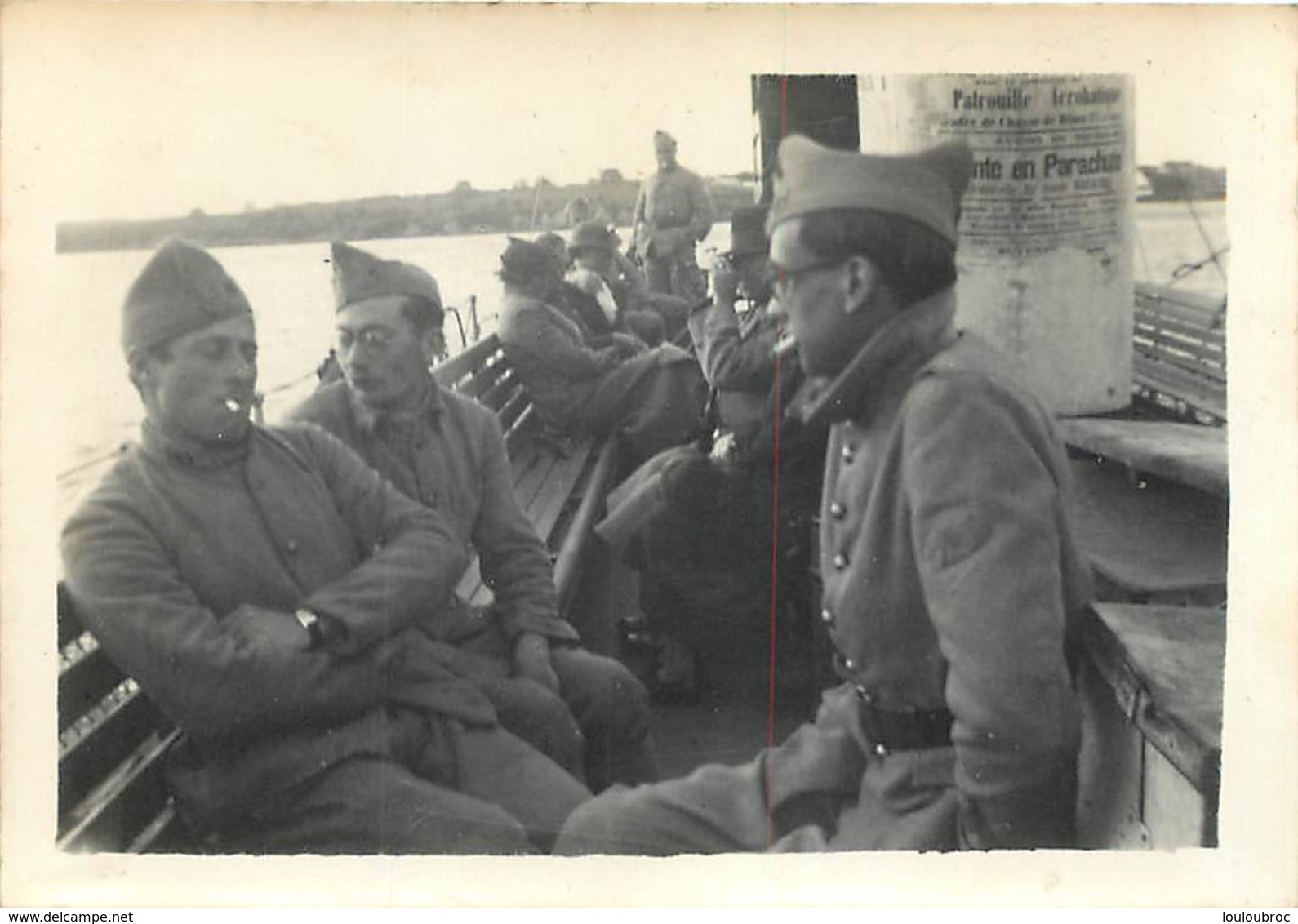 PORT NAVALO PHOTO ORIGINALE 1936  SOLDATS - Luoghi