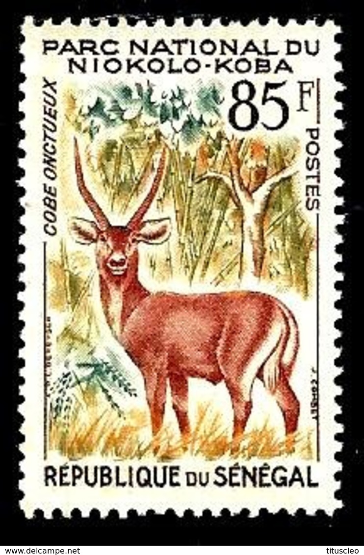 SENEGAL 203** 85f  Parc National Du Niokolo Cobe Onctueux - Sénégal (1960-...)