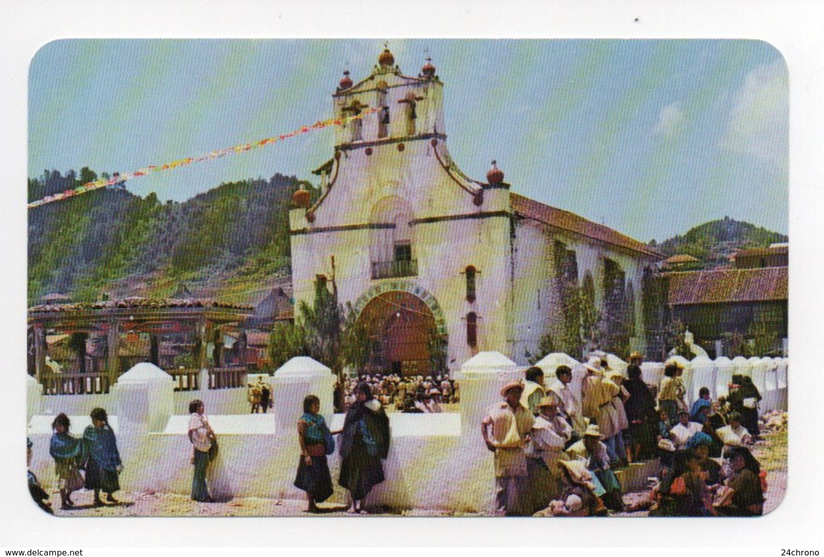 Mexique: Temple And Plaza In Chamula, State Of Chiapas (19-1779) - Mexico
