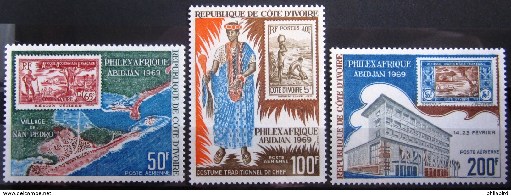 COTE D'IVOIRE                   P.A 42/44                    NEUF** - Côte D'Ivoire (1960-...)