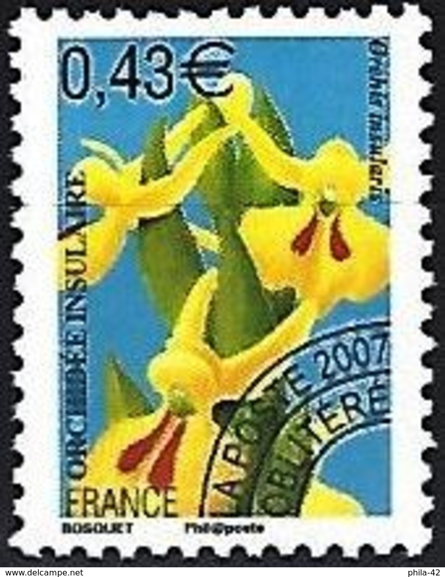 France 2007 - Mi 4195 - YT Po 252 ( Flowers : Orchids ) MNH** - 1989-2008