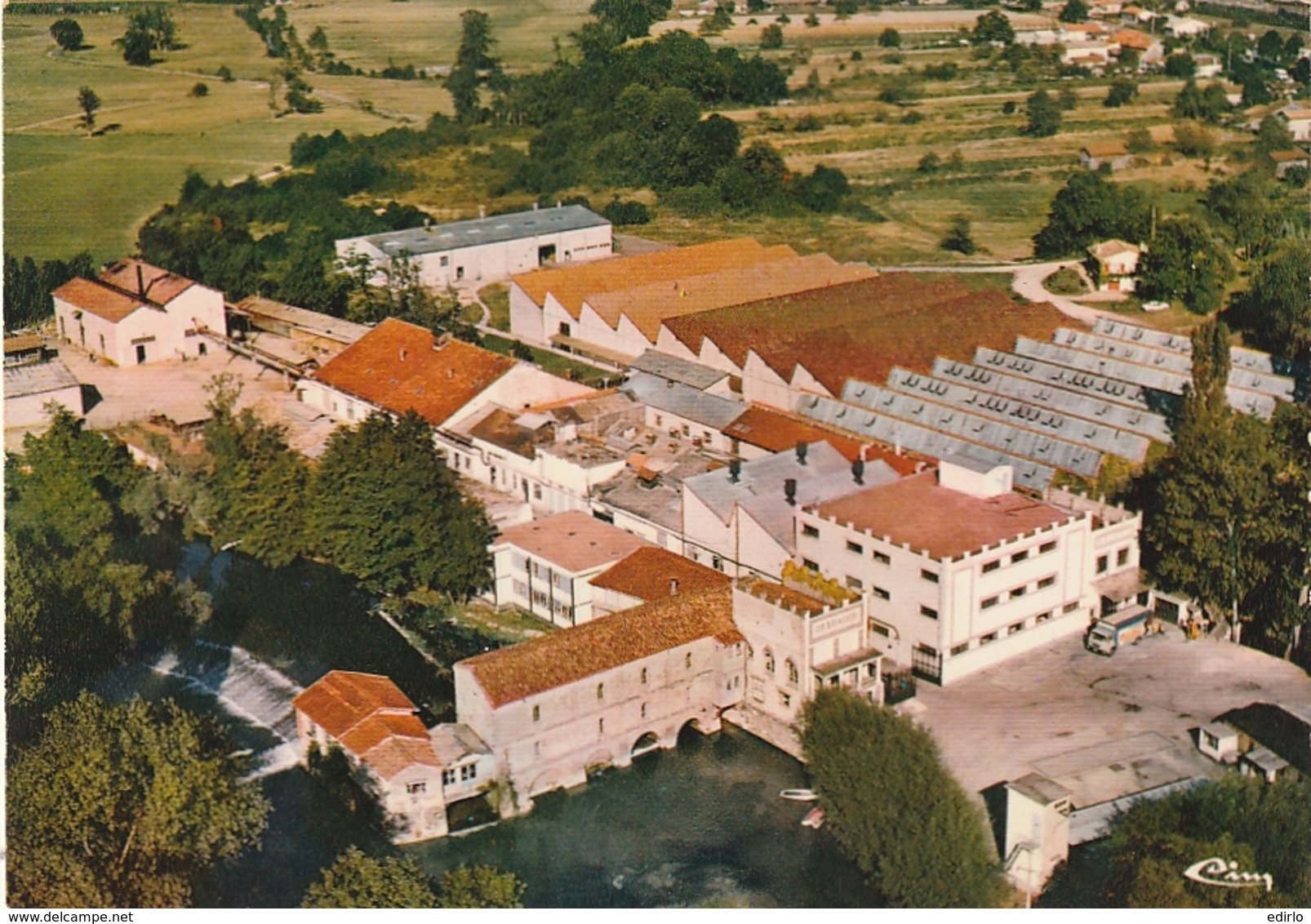 ***  33 ***  LES EGLISOTTES Vue Aérienne Les Usines De La Sirene écrite TTB - Autres & Non Classés