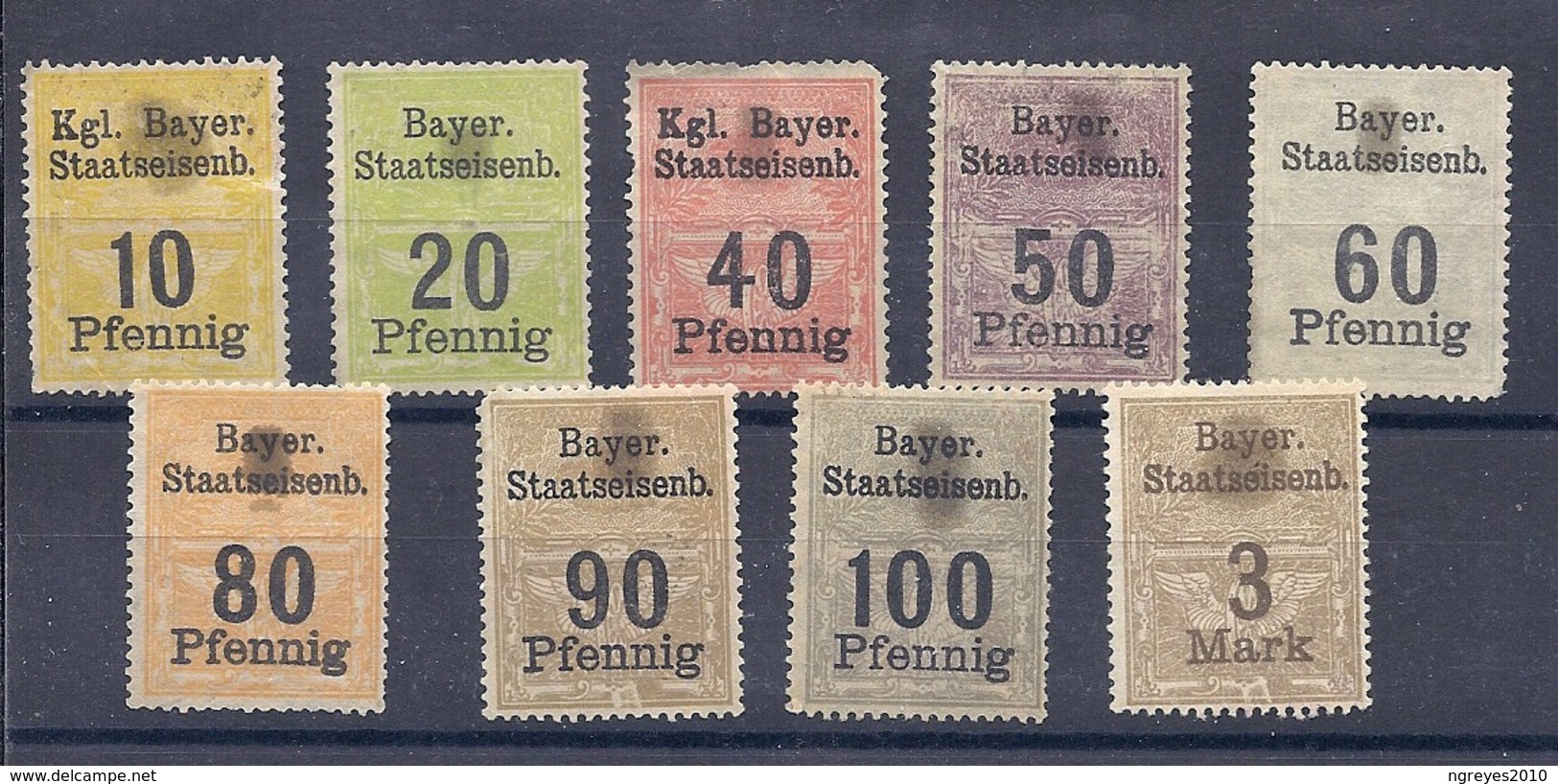 190032087  ALEMANIA  TRAIN  STAMPS  YVERT   Nº - Otros & Sin Clasificación