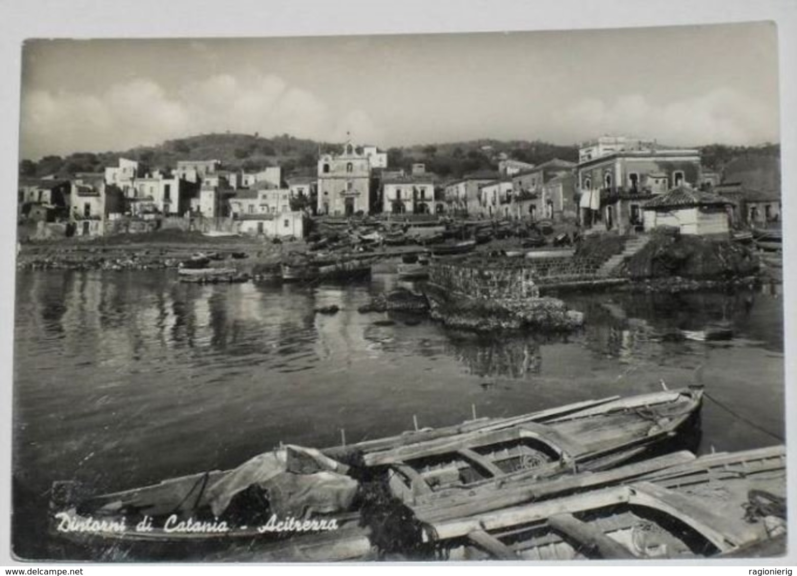 CATANIA - Aci Trezza  Frazione Di Aci Castello - Dintorni Di Acireale - Riviera Di Catania - Barche Da Pesca - 1951 - Acireale