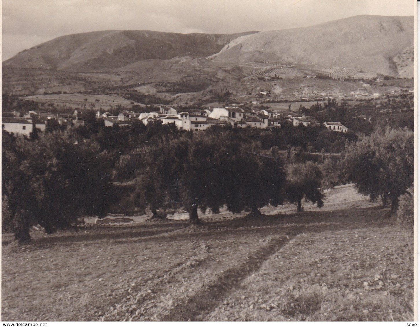 ALFACAR Province De GRANADA 1962 Photo Amateur Format Environ 5,5 X 7,5 Cm - Lugares