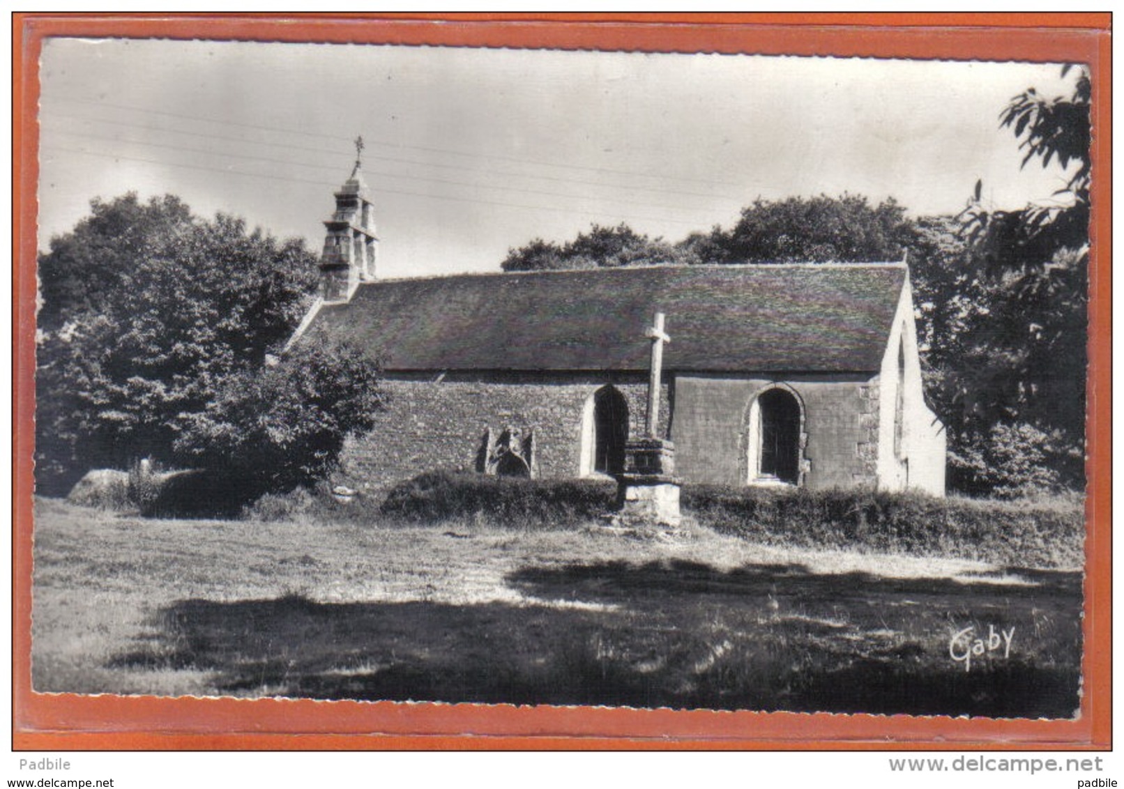 Carte Postale 22. Bourbriac  La Chapelle N.D. Du Danouet  ***RARE*** Trés  Beau Plan - Autres & Non Classés