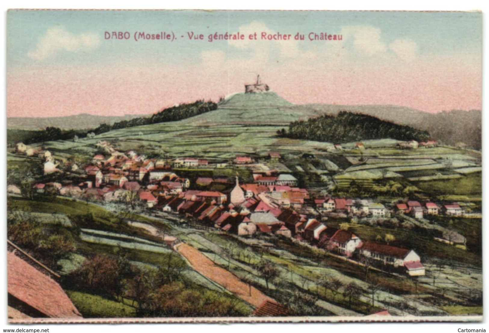 Dabo - Vue Générale Et Rocher Du Château - Dabo