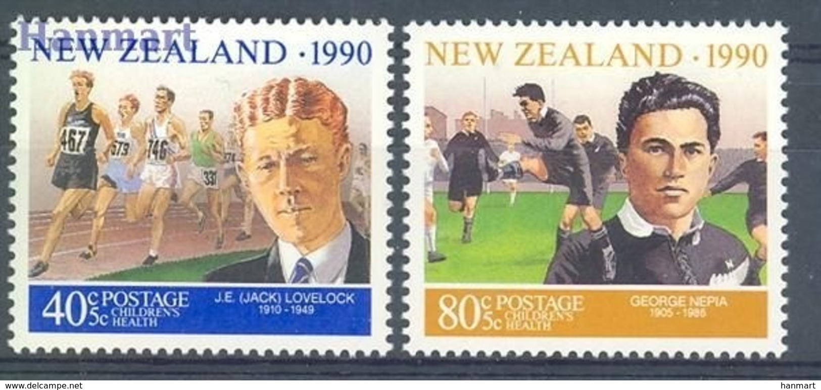 New Zealand 1990 Mi 1126-1127 MNH ( ZS7 NZL1126-1127 ) - Altri & Non Classificati