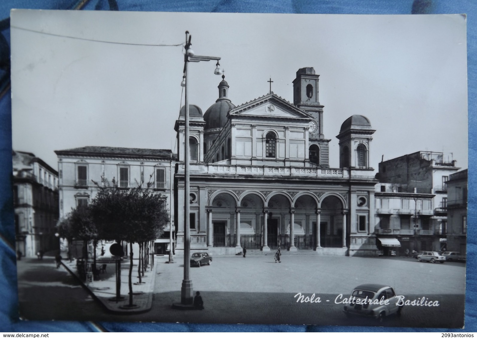 Q186 CARTOLINA DI NOLA  NAPOLI VIAGGIATA - Portici