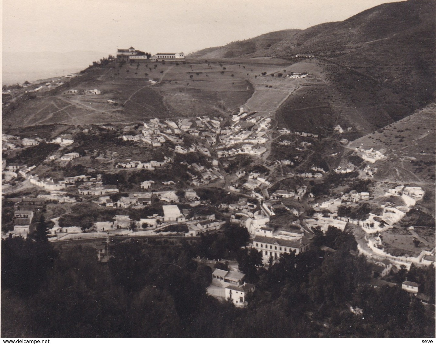 GRENADE GRANADA  SILLA DEL MORO 1962 Photo Amateur Format Environ 7,5 Cm X 3,5 Cm - Lugares