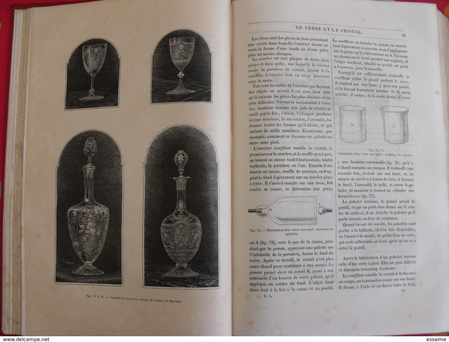 les merveilles de l'industrie. Louis Figuier. industries chimiques. Furne, Jouvet. Paris. sd (vers 1890) belles gravures