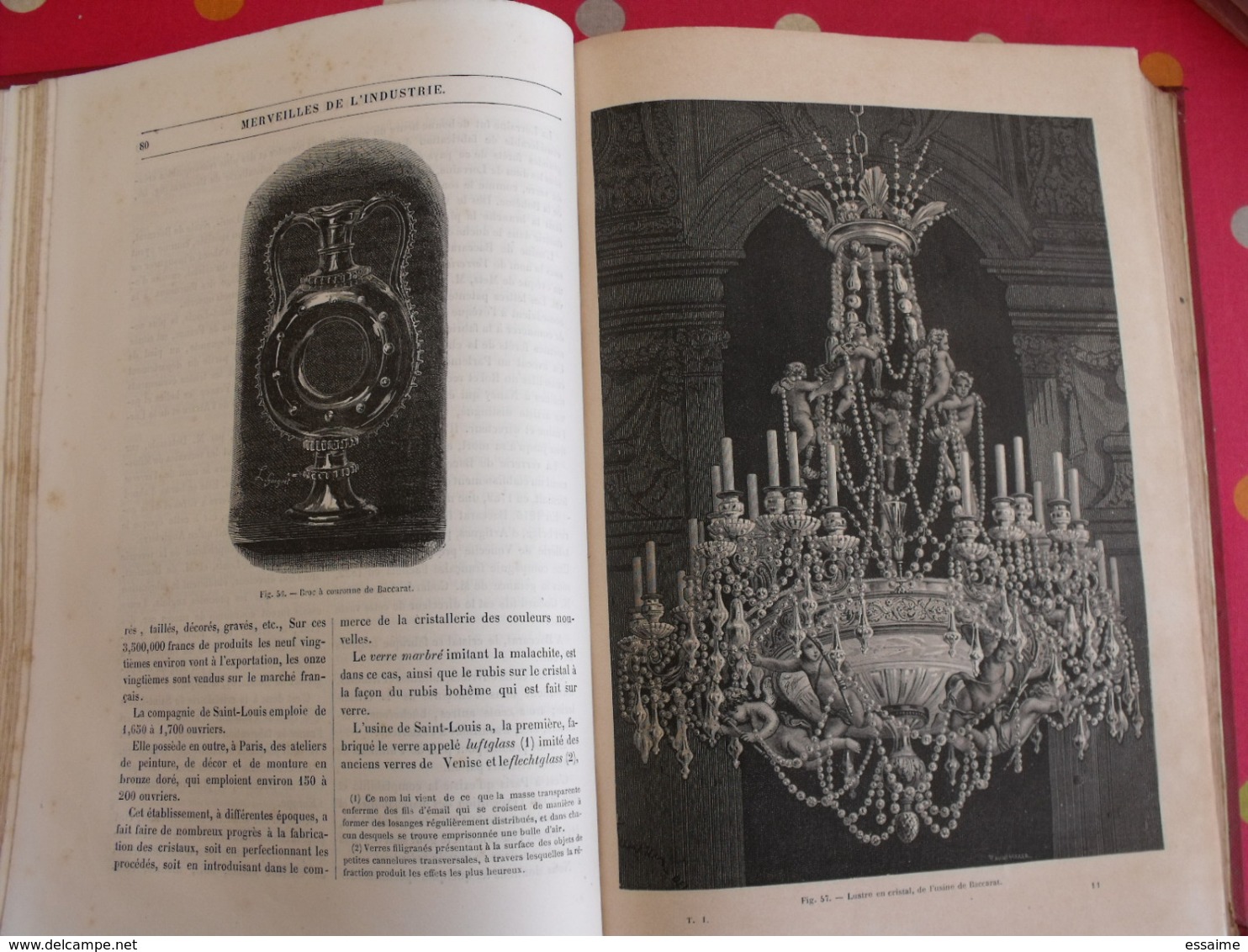 les merveilles de l'industrie. Louis Figuier. industries chimiques. Furne, Jouvet. Paris. sd (vers 1890) belles gravures